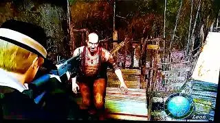 Yersson juega resident evil 4 modo profesional difícil 😍😁 ps2