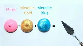 Guess the final color 🎨 | Oddly color mixing | asmr video