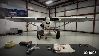 XCub Conversion Timelapse - Nosewheel to Tailwheel