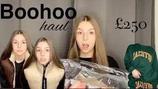 Huge BOOHOO try on HAUL| trying boohoo for the first time !