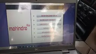 Перепрошивка блока управления SCORPIO BS6 MD1 с помощью программного обеспечения MAHINDRA IFLASH