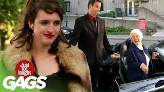 Rich Man Pays To Have Old Lady