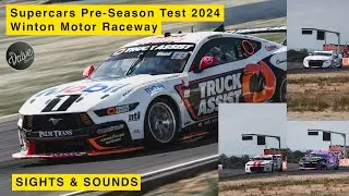 Sights & Sounds of Supercars Pre-Season test @ Winton Raceway