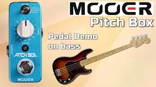 Mooer Pitch Box Pedal Demo for Bass - Want 2 Check