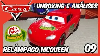 Unboxing e An&aacute;lise 09: Rel&acirc;mpago McQueen Smell Swell (Customiza&ccedil;&atilde;o) | Carros 