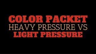 Color Packet: Heavy Pressure & Light Pressure Cube