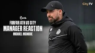 Post Match Interview | Michael McIndoe | Forfar Athletic 2-3 Edinburgh City 