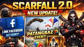 Scarfall 2.0 New Shocking Update 🤯🔥| Facebook link | Patangbaz Event| Futuristic Gaming|