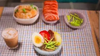 Buckwheat cold noodles [stop motion animation] , many ingredients need to be prepared #stopmotion