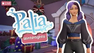 Winterlights Begins in Palia ❄️ Cozy Holiday Stream | 18+ Live stream | @HeyAmethystMay