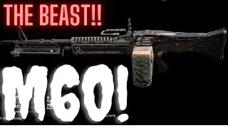 Black Ops Cold War Zombies Best Gun Showcase; The M60 is actually good!