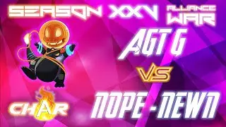 MCOC Alliance War Season 25 - War 08/09 AGT•Ǧ vs  Nope / NewN