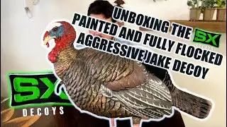 UNBOXING OF THE NEW SX PAINTED AND FULLY FLOCKED AGGRESSIVE JAKE DECOY!