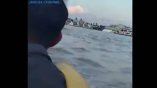 A Short Trip by Ferry Boat @ Botahtaung Jetty