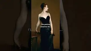 Madame X by John Singer Sargent #art #history #painting #fyp