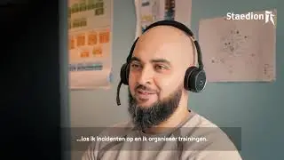 Mohamed is Functioneel beheerder bij  Staedion