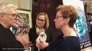 XXXII FHMazurkas - rozpoczęcie wieczoru-Prezesi Mazurkas-Andrzej Bartkowski i Andrzej Hulewicz