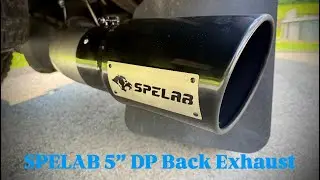 SPELAB 5 Inch Performance Exhaust Install On A Deleted 2019 F250 Powerstroke