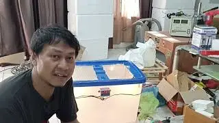 Brooder penghangat anak ayam doc unggas dari bahan container by Bikhair Jaya @bikhairjaya