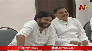 Pawan Kalyan Interaction With Lorry Drivers Over Sand Problems In AP || NTV