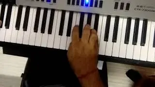 Sholay Theme song cover on Keyboard