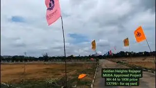 SPOT REGISTRATION,MUDA RERA APPROVED PRIME LOCATION@RAJAPUR,NH 44 HIGHWAY TO 2 KM,CALL 6304685486