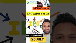 GNG Electronics Ipo | latest ipo | Gmp | listing date | @AlbinPhilip95