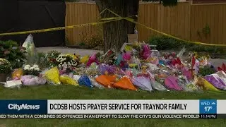 Durham school board holds prayer service for Traynor family