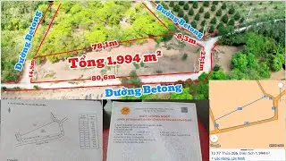 (41) #368tr | SIÊU PHẨM 3 MẶT TIỀN 2000m² có 131m mặt đường LH 0867251968 #bdsbinhphuoc