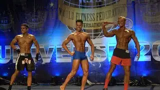 Men Sports Model Pro Comparisons - WFF Universe 2016