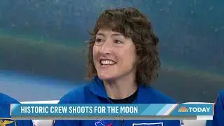Today Show - Christina Koch - Artemis II - Space Camp