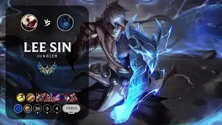 Lee Sin Jungle vs Nocturne - EUW Challenger Patch 12.23