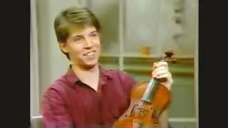 Joshua Bell performs Wieniawski (20 March 1990)