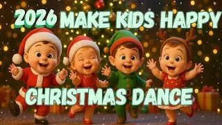 Baby Elves and Reindeer Christmas Party | Cute 3D Pixar Dance Animation Full of Holiday Magic 🎄🦌