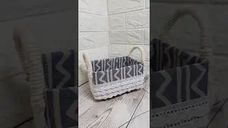 Storage Basket 🧺 #trending #viral #storage #shorts #youtubeshorts #storagesolutions #storagebag #diy