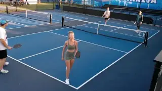 Pickleball rec play at The Hub - 9/24/2024