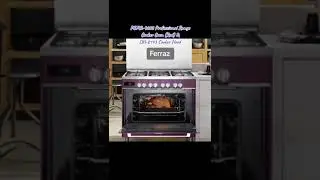 Delonghi PEMR-9653 Professional Range Cooker Oven (Red) And Delonghi DH-8143 Cooker Hood | Ferrazmy