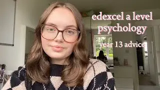 edexcel a level psychology at kedst | year 13 advice 🤍