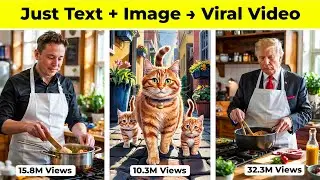 Make VIRAL AI Videos from Text and Image in JUST 5 Minutes