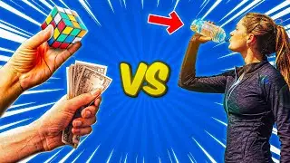 Bebe el AGUA antes del que Arme el CUBO de RUBIK
