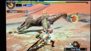 [MH4U] First Try Run: G2 Brute Tigrex (GS)
