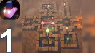 Worm Jazz - Gameplay Walkthrough Part 1 Tutorial (Android,iOS)