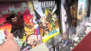 COMIC BOOK HUNT AT COMIC STORE
