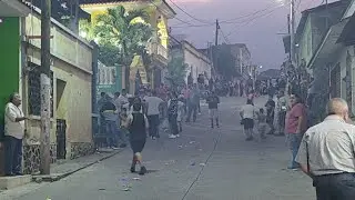 Tradicional Quema Del Diablo, En CATOCHA