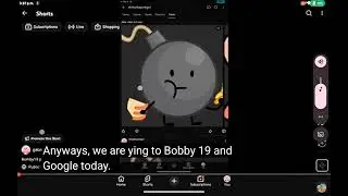 I reacted to Bomby19 part 1 in a YouTube video! (and Google Photos btw)