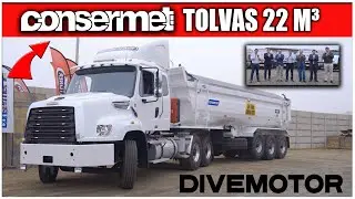 CONSERMET entrega tolvas de 22 M³ en conjunto con Divemotor