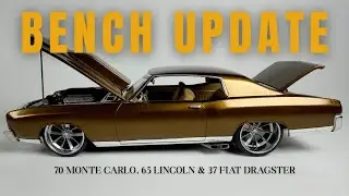 Bench Update! Multiple builds! (Special Guest Appearance!)