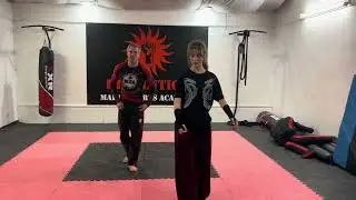 Defending being dragged, male or female.