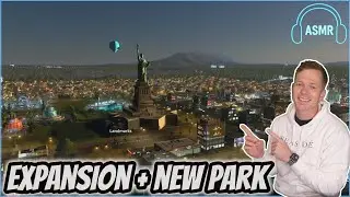 Cities Skylines ASMR | Expanding the City & Building a Park (Ep. 5) (Hard Candy)