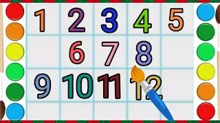 Learn and write 1 to 50 numbers|Tracing practice for kids|1-50 number writing practice|123 counting